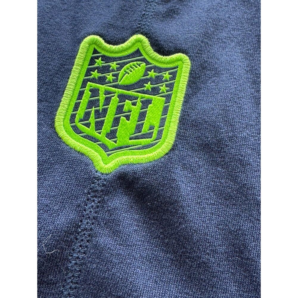 Nike Men's College Navy Seattle Seahawks Sideline Player Performance T-Shirt XXL - Picture 7 of 8